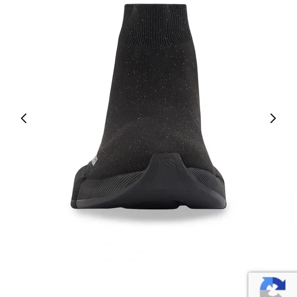 Balenciaga Black Sock Sneakers - Picture 3 of 7